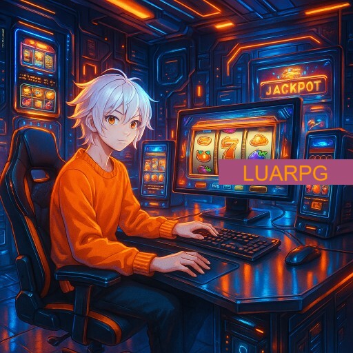Imagem promocional da LUARPG mostrando a plataforma e suas vantagens